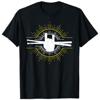 Drummer Drumsticks Schlagzeuger Schlagzeug Geschenk T-Shirt