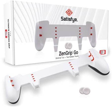 Satisfye Neuer Grip Lite, Zubehör kompatibel mit Nintendo Switch Lite - Komfortabler und ergonomischer Griff, Joy Con & Switch Control. # 1 Switch Zubehör für Gamer