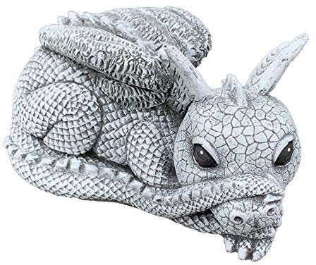 Stone and Style Steinfigur Drache Gonzo frostfest wetterfest Gartenfigur
