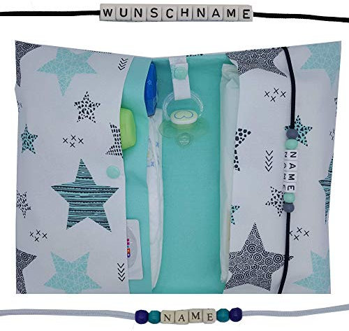 Große Windeltasche XXL mit Name Wickeltasche