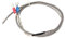 DollaTek 3pcs k Typ Temperatursensor 1m Kabel 3x10x1000mm 0-600 Grad Thermoelement für 3D-Drucker