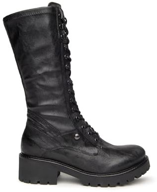 Nero Giardini I117707D Stivali Donna in Pelle - Nero 39 EU