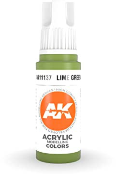 AK Acrylics 3Gen AK11137 Lime Green (17ml)