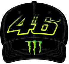 VR46 Monster DUAL,Cap,Uomo,Black,