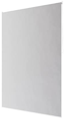 probath Basic DUSCHROLLO 16 Motive UND 7 Breiten ZUR Wahl DUSCHVORHANG SCHWARZ GRÜN Weiss TRANSPARENT BLAU HELLGRAU (Hellgrau, 120x240 cm)