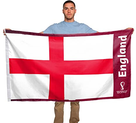 FOCO Offically Licenced England FIFA World Cup Qatar 2022 Football Flag