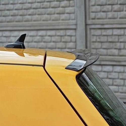 INGKE ABS Auto Heckspoiler für VW Golf 4 MK4 R32 Hatchback,Heckspoiler Kofferraumdeckel Dachflügel Lippe Spoiler