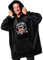 Stranger Things Felpa Coperta con Cappuccio Uomo - Felpe Oversize di Pile Blanket Hoodie Taglia Unica Hellfire Club Gadget Regalo