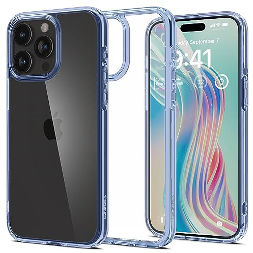 Spigen Ultra Hybrid Case Compatible with iPhone 15 Pro Max - Sky Crystal