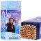 Disney Princess Buntstifte Kinder, 72 Stück Stitch Holzstifte Farbstifte Colored Pencils - Mitbringsel Kinder Mädchen (Lila Frozen)