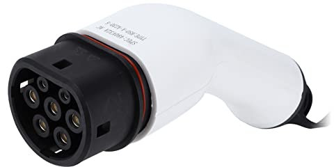 Dioche Ladestecker für Elektroautos, Ladebuchse für Fahrzeuge mit neuer Energie, 32 A, IP44 Schutz für Typ 2 PHEV EV 480 V