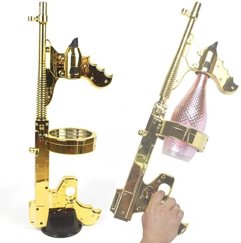 Pistolet À Champagne, Nouveau Tireur De Bière pour Bouteilles, Bouchon De Vin De Pistolet À Champagne Multifonction Adapté Aux Fêtes d'anniversaire, Mariages, Fêtes À La Piscine