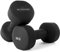 KG PHYSIO Hantelset mit A3-Übungsposter - Neopren Kurzhanteln 2er Set - Fitness Gewichte aus Gusseisen - Gewichte Hantel Set, Schweißabweisendes Kurzhantelset für Frauen und Männer - Hanteln 1kg-10kg