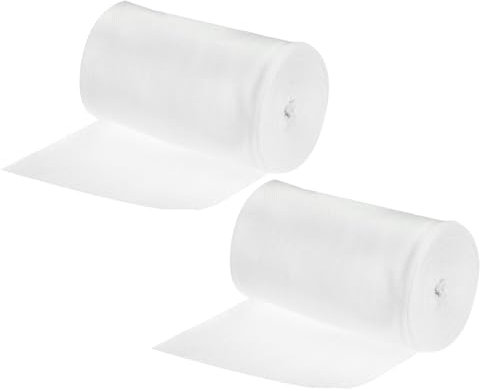 QUARKZMAN 2pz Nastro in Tessuto di Fibre di Vetro 30m(33 Iarde) x150mmx0,15mm in Vetroresina C Nastro in Tessuto Fibre Vetro Rete Tessuto Fibre Vetro Isolante per Rinforzo Riparazione