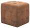 QJBSAVVA Spielzeugregal Couchtisch Klein Wohnzimmertisch Druckertisch - Nachttische 2 STK. Braun 30×30×30 cm Wildleder-Optik für Any Bed Wohnzimmer Study Room Balkon