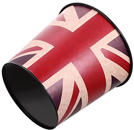 TINEASUR Mülleimer Aus Eisen Dekorativer Abfallbehälter Großer Praktische Aufbewahrung Für Haus Und Büro Geeignet