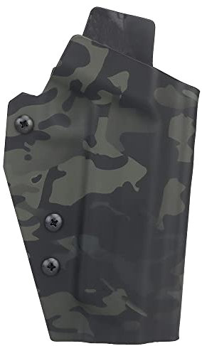 Peminkoo Pistolenholster Kydex Leichtes Material für TTI 2011 C.OMBAT M.Aster Jagd Airsoft CS Spiele Quick Draw Holster (BCP)