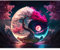 RICUVED Baum Diamond Painting Erwachsene, 5D Yin Yang Diamant Painting Bilder Erwachsene, DIY Diamond Painting Bilder Landschaft Diamant Malerei Set für Wanddekoration 30x40cm