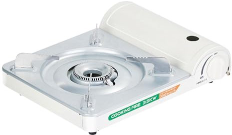 Horno De Camping Portátil 3.5KW Horno Para Acampada Estufa Camping Con Encendido Piezoeléctrico Quemador De Butano Cocina Exterior Accesorios Camping Suministros Emergencia Equipo Supervivencia