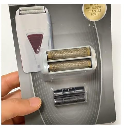 LKWVQRQE Professioneller Ersatz-Haarschneider, 3D-intelligente Schwimmende Rasierklingen, Rasierkopf-Sets, Kompatibel Mit Andis, Gold/Splitter(A4)