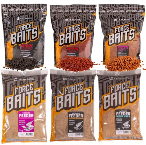 Ultimate Method Feeder Pellet & Grundfutter Pack - Grundfutter