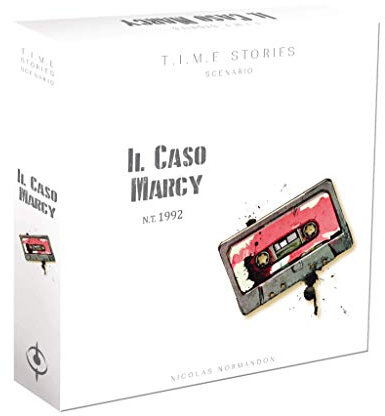 Asmodee - T.I.M.E Stories: Il Caso Marcy - Erweiterung Brettspiel, Ausgabe auf Italienisch