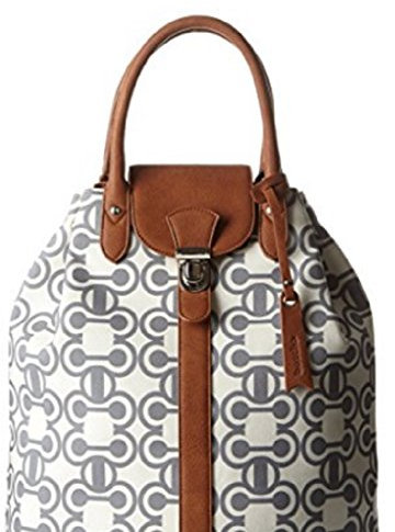 Boscha Weekender Reisetasche Cognac Damen Tasche Schultertasche