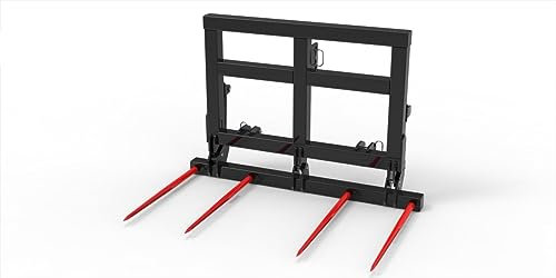 Joma-Tech Ballengabel hydraulisch klappbar mit Dreipunktaufnahme inkl. vier Schwerlastzinken