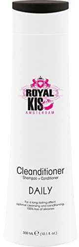 Royal KIS Daily Cleanditioner - 2 in 1: Shampoo & Conditioner - 300 ml - Tägliche Anwendung - alle Haartypen - ohne Silikone