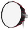 Fotodiox 28in EZ-Pro DLX Parabolic Softbox with Bowens Gemini and Calumet Travelite Compatible Speedring - Quick Collapsible 28in (70cm) Softbox with Silver Reflective Interior with Double Diffusion