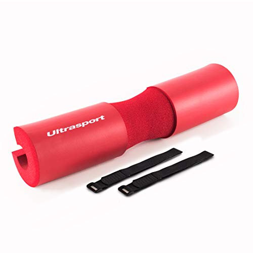 Ultrasport Unisex-Erwachsene Nackenpolster, Rot, 45L x 10ø cm