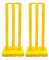 Kalindri Sports Cricket-Stumps-Set (6 PVC-Stümpfe mit Bügel und Ständer)