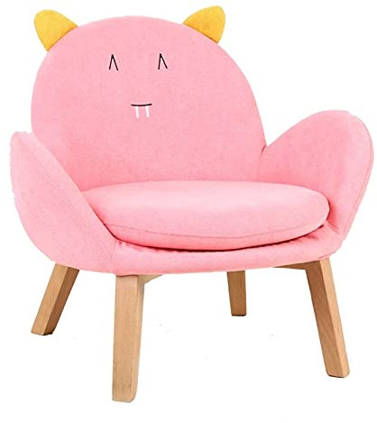 ChengBeautiful Kindersofa Kindermöbel Kindersofas Kinderstühle Baby Sofas für Kinderzimmermöbel (Farbe : Pink, Size : 55x60x62cm)