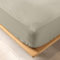 douceur d'intérieur, Spannbettlaken, 140 x 190 cm, Biolina, Taupe, 100% Bio-Baumwolle