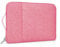 Enloffi Custodia Borsa 13 Pollici Custodia per Laptop Impermeabile Antiurto Caso Protettiva Compatibile con MacBook Pro/Air M1/M2 HP Dell Asus Lenovo Borsa da Trasporto con Tasca Accessoria, Rosa