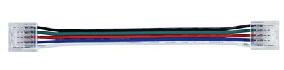 Paulmann 78466 Pro LED Strip Verbinder RGBW Slim 0,1m max. 144W mehrfarbig LED Streifen