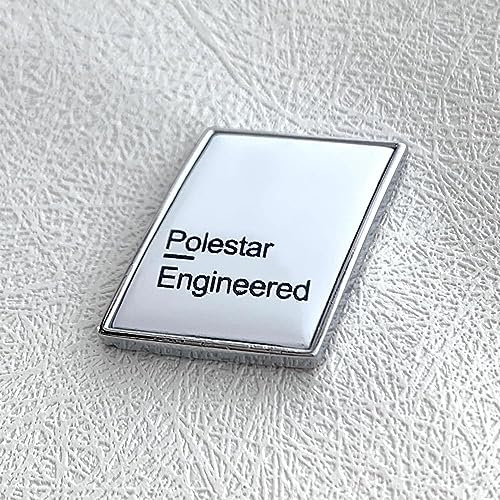 Selbstklebende Auto Emblem Aufkleber, für Volvo XC60 S90 XC90 S60 Polestar Abzeichen Dekoration, Auto Zubehö, Auto Außen Emblem Abzeichen,B