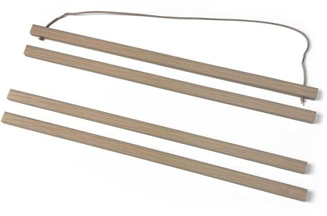 REINDERS Posterleiste, Eiche 30, Bilder, Wanddeko, Room Decor, Kunststoff, Braun, 31x1,5cm