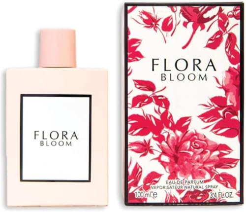 Flora Bloom Parfüm | Flora Bloom Edp Eau de Parfum für Frauen 100 ml | Moschus- und Jasminduft | Flora Bloom Damenparfüm-Spray hergestellt in Dubai von Sapphire's choice
