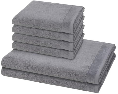 Möve - Premium - 4 X Handtuch 2 X Duschtuch im Set (Stone)
