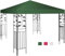 RELAX4LIFE Techo de Repuesto para Cenador 3x3M, Cubierta de Repuesto para Cenador con Buen Ventilación y Protección Solar, Techo de Recambio para Pergolas, Carpas y Pabellón (Verde)