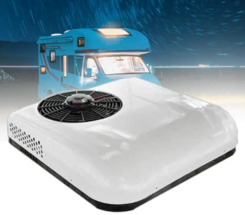 Hydravex Condizionatore per Camper Condizionatore da Tetto all-in-One per Camper, condizionatore da Tetto per Camper 12V/24V DC, climatizzatore da parcheggio per Camion, Barca, Camper, rimorchio,24V