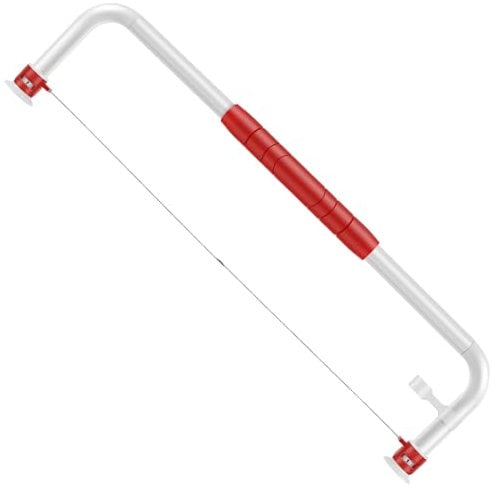 NIHUIFDPY Cake Leveller Cake Slicer Adjustable Cake Cutter Slicer with Stainless Steel Wires and Nonslip Handle Professional Foldable Cake Leveler Cutter for 6-16 Inches Cakes