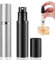 Leikedun 2PCS Flacon Parfum Rechargeable 5ml - Mini Vaporisateur Vide Anti-Fuite avec Capuchon (​Argent et Noir), Atomiseur Voyage Portable, Compatible avec 99% des Parfums du Marché, Cadeau Élégant