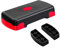 Baoblaze Aerobic-Stepper-Trainingsplattform, platzsparend mit Erhöhungen, Balance-Board, Workout-Stepper für Kraft-Cardio, Rot Schwarz