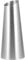 Garneck Edelstahl Blumenvase Zylinder in Silber - Moderne Metallvase Für Tischdekoration - Hochzeit Und Wohnkultur Stilvolle Vase Für Couchtisch Und Esstisch 30 cm Hoch
