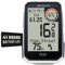 SIGMA ROX 4.0 Endurance White Sensor Set | ciclocomputador inalámbrico GPS & navegación Incl. sensores de Velocidad, frecuencia cardíaca y cadencia y OVERCLAMP Butler | 41 h de autonomía