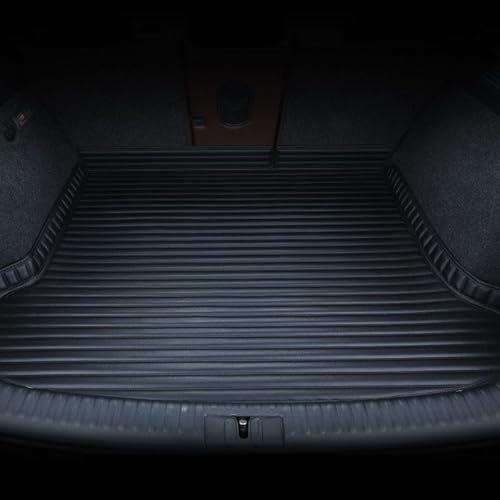 HONEHOY Coche Cuero Alfombrillas Maletero, para Volvo XC90 7seats 2010-2014 Tronco Bandeja Protectora, Maletero Antideslizante Alfombra,B