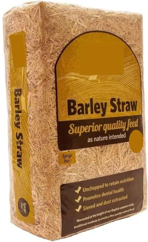 HighFigh Barley Straw Large Pillow, 2kg, Un-chopped, Dust Extracted, Biodegradable