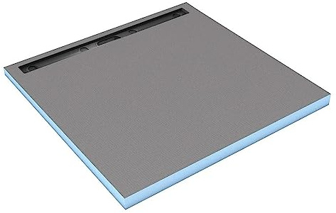 Receveur rectangulaire Fundo Riolito neo - écoulement linéaire - 1,2x0,9 m